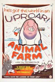 Movie poster of Animal Farm