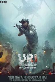 Movie poster of Uri: The Surgical Strike