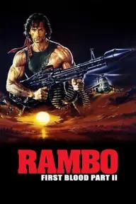 Movie poster of Rambo: First Blood Part II