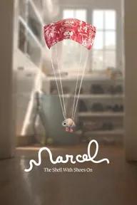 Movie poster of Marcel the Shell with Shoes On