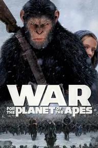 Movie poster of War for the Planet of the Apes