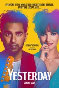 Movie poster of Yesterday