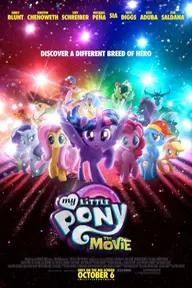 Movie poster of My Little Pony: The Movie