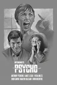 Movie poster of Psycho