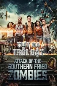 Movie poster of Attack of the southern fried zombies