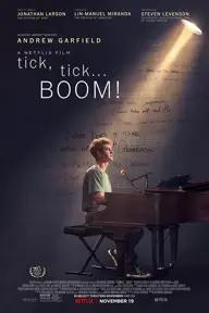 Movie poster of tick, tick...BOOM!