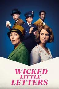 Movie poster of Wicked Little Letters